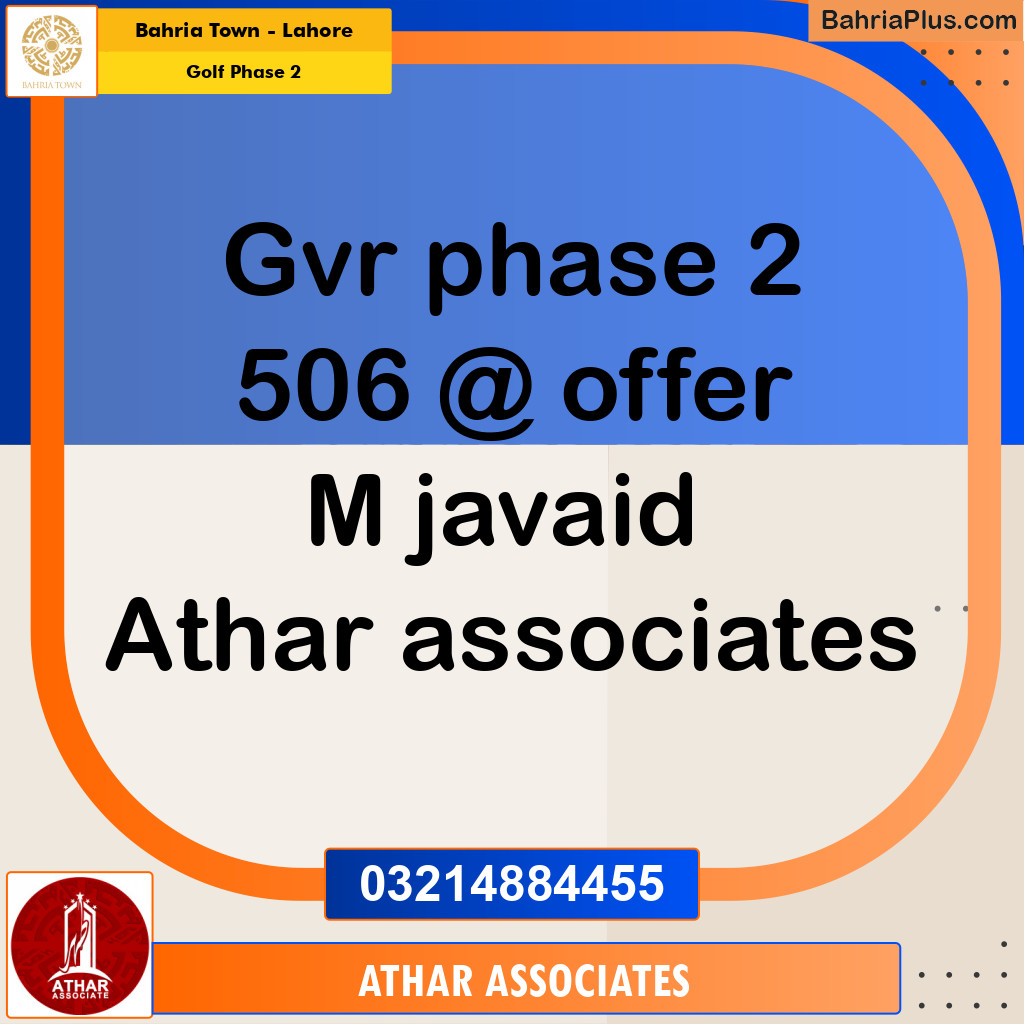 10 Marla Residential Plot for Sale in Golf Phase 2 -  Bahria Town, Lahore - (BP-291509)