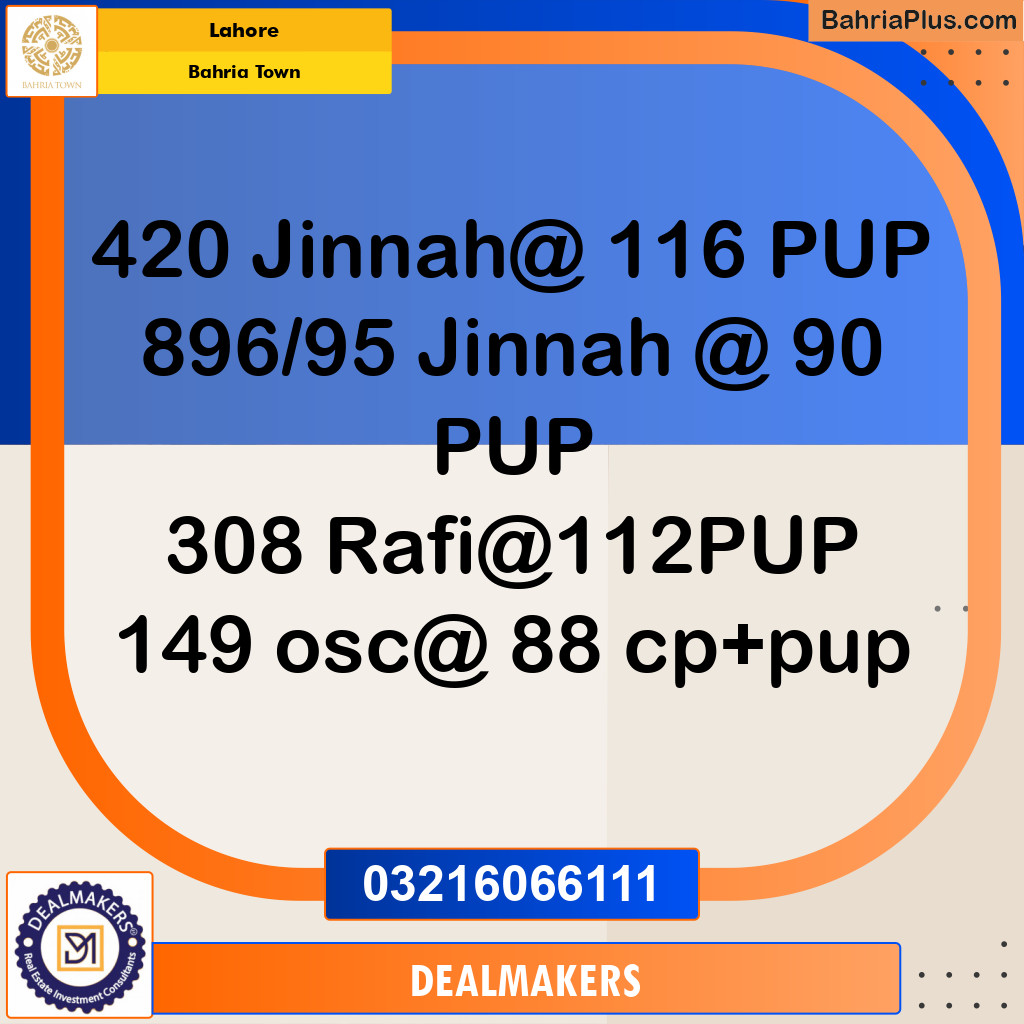 Residential Plot for Sale in Bahria Town, Lahore - (BP-291896)