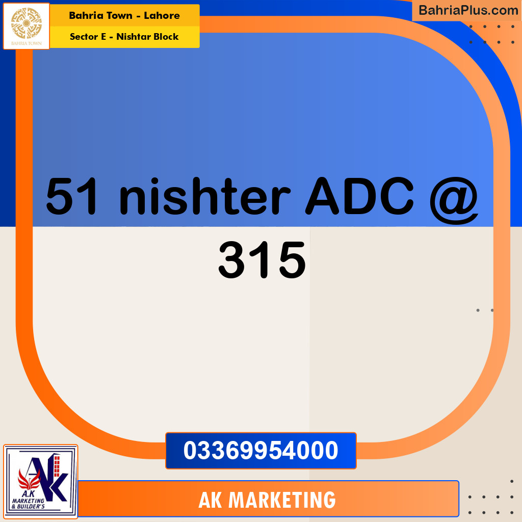 26 Marla Residential Plot for Sale in Sector E - Nishtar Block -  Bahria Town, Lahore - (BP-292193)