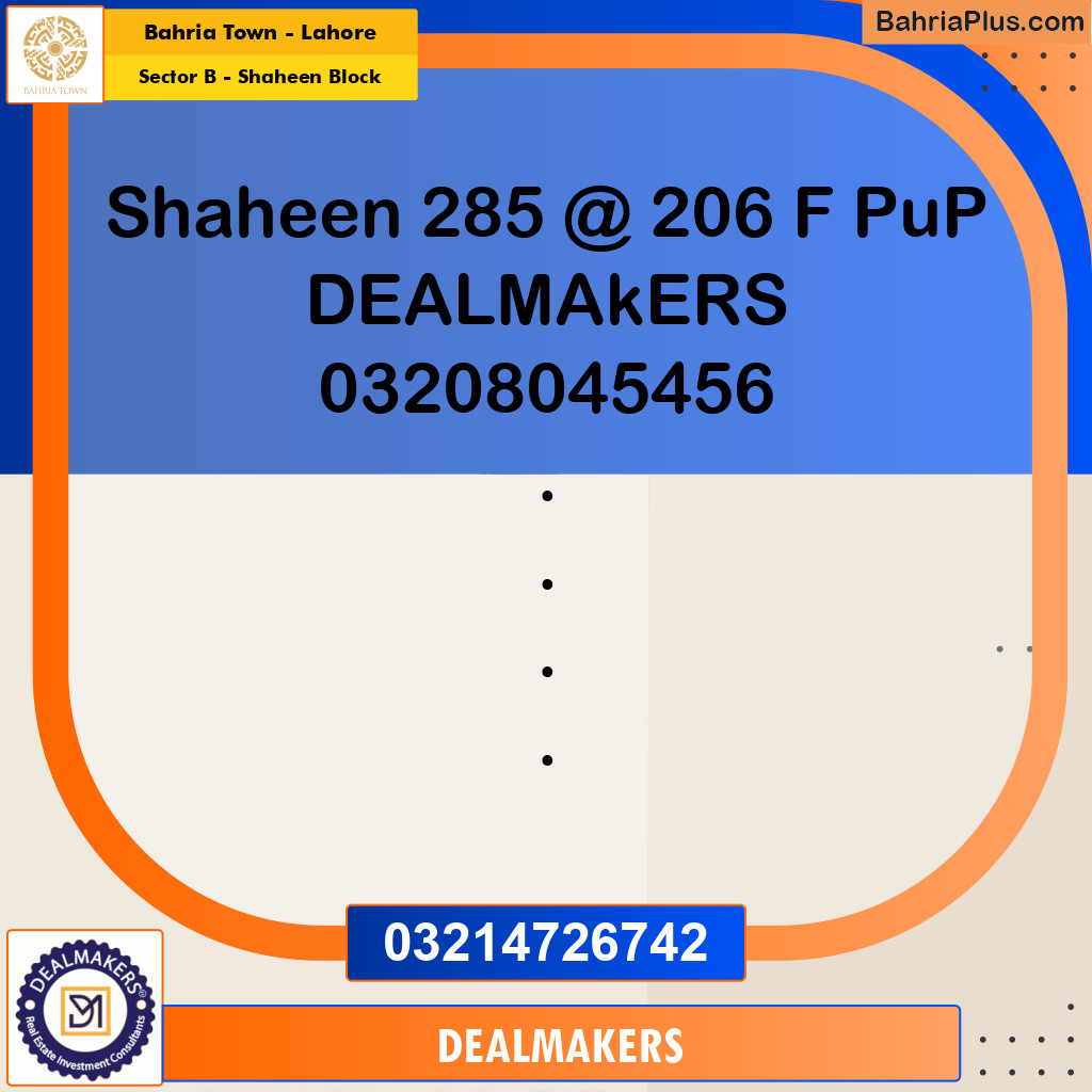 10 Marla Residential Plot for Sale in Sector B - Shaheen Block -  Bahria Town, Lahore - (BP-292294)