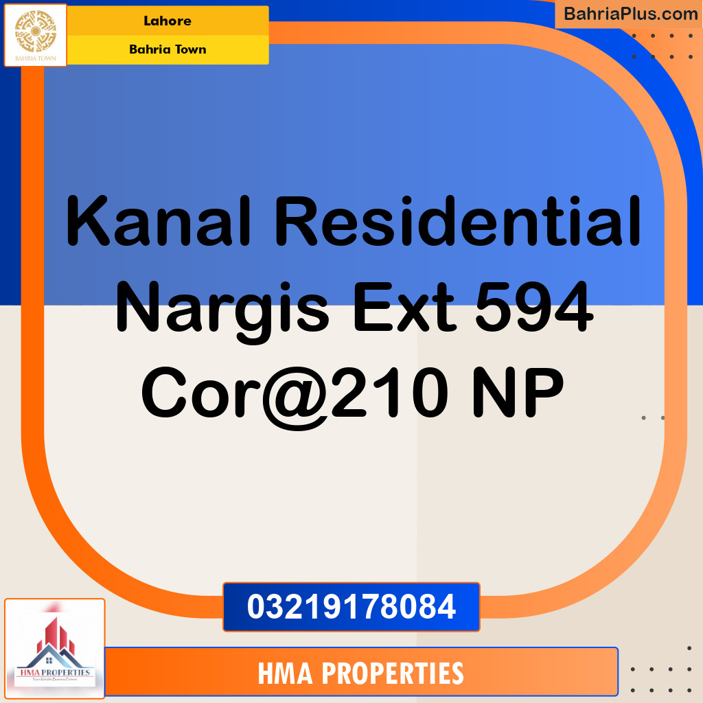 Residential Plot for Sale in Bahria Town, Lahore - (BP-292409)