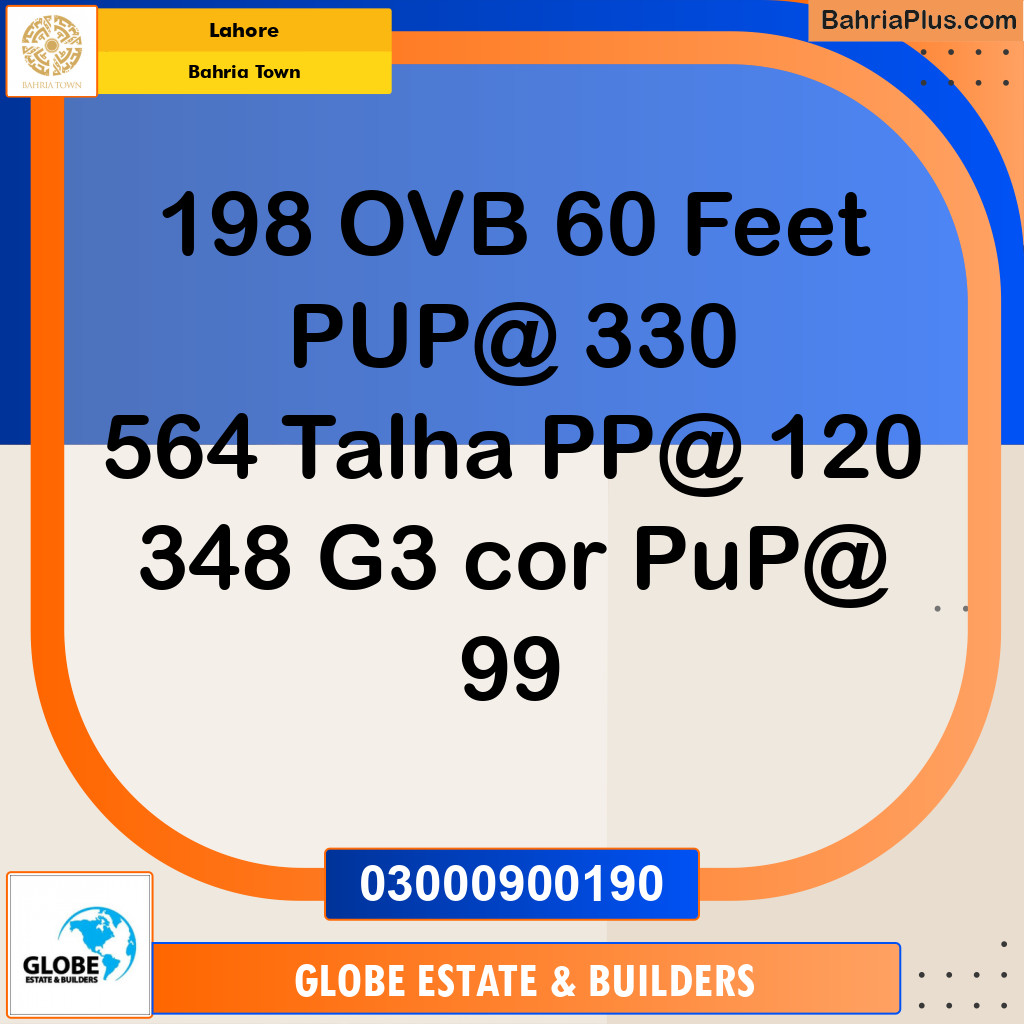 Residential Plot for Sale in Bahria Town, Lahore - (BP-293339)