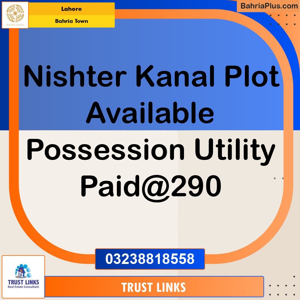 Residential Plot for Sale in Bahria Town, Lahore - (BP-293885)