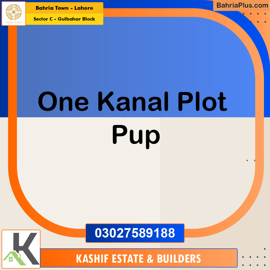 20 Kanal Residential Plot for Sale in Sector C - Gulbahar Block -  Bahria Town, Lahore - (BP-294350)