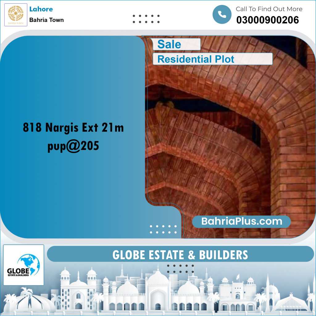 Residential Plot for Sale in Bahria Town, Lahore - (BP-294564)