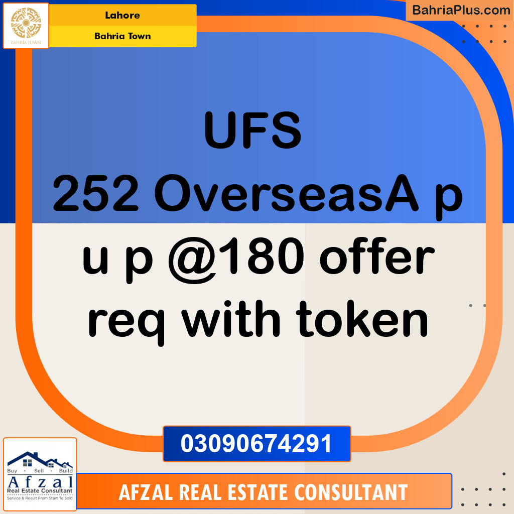 Residential Plot for Sale in Bahria Town, Lahore - (BP-294928)