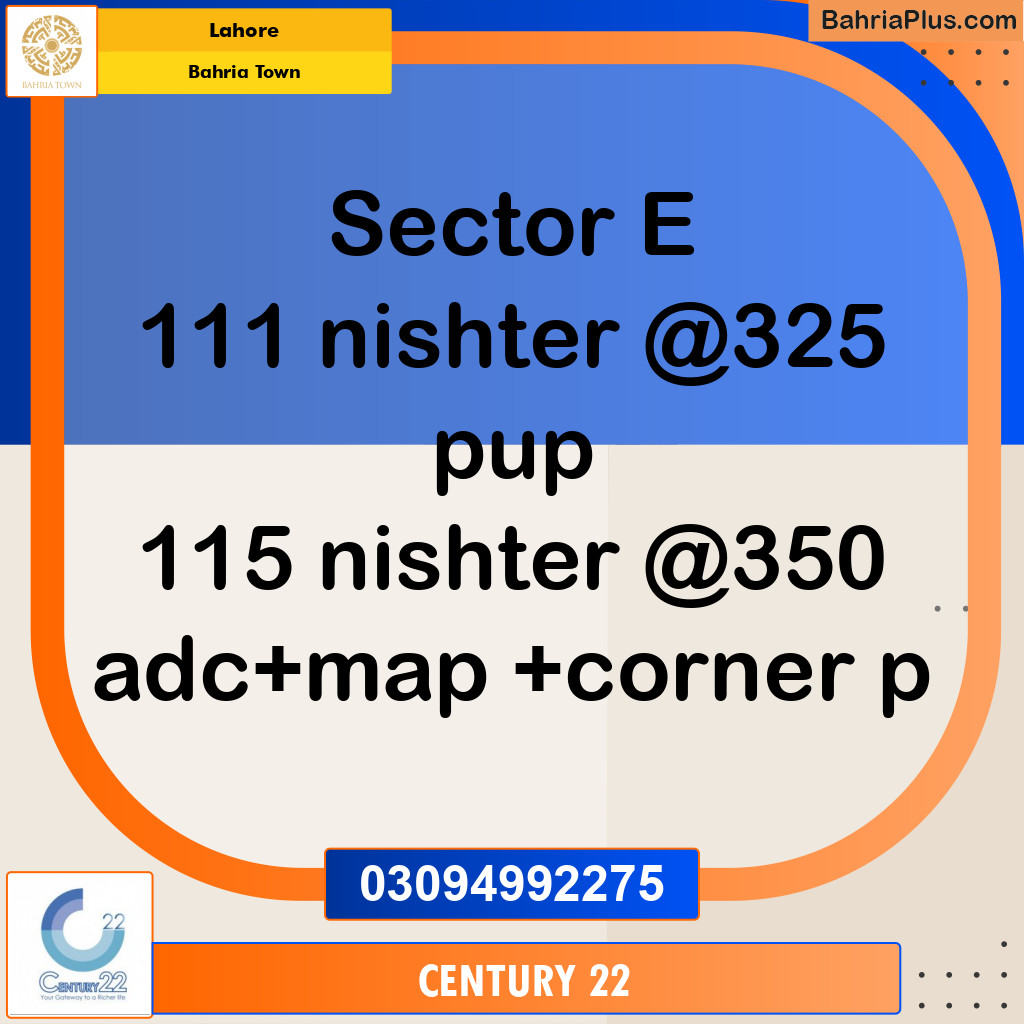 1 Kanal Residential Plot for Sale in Bahria Town, Lahore - (BP-295383)