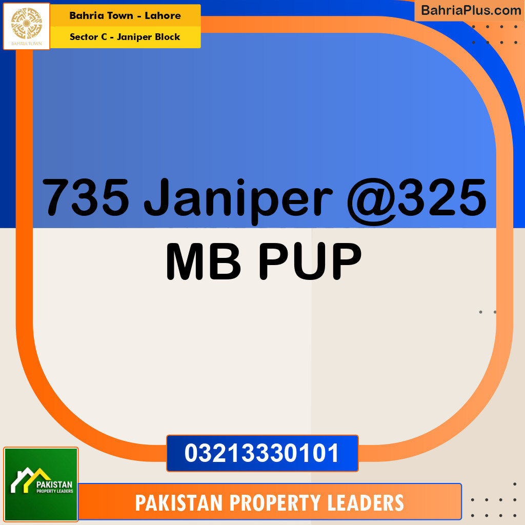 1 Kanal Residential Plot for Sale in Sector C - Janiper Block -  Bahria Town, Lahore - (BP-295576)
