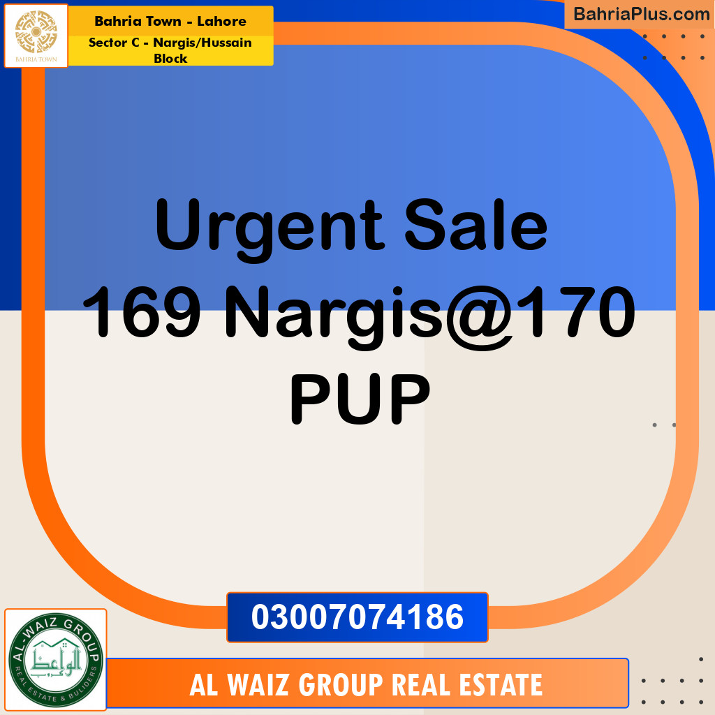 10 Marla Residential Plot for Sale in Sector C - Nargis/Hussain Block -  Bahria Town, Lahore - (BP-296041)