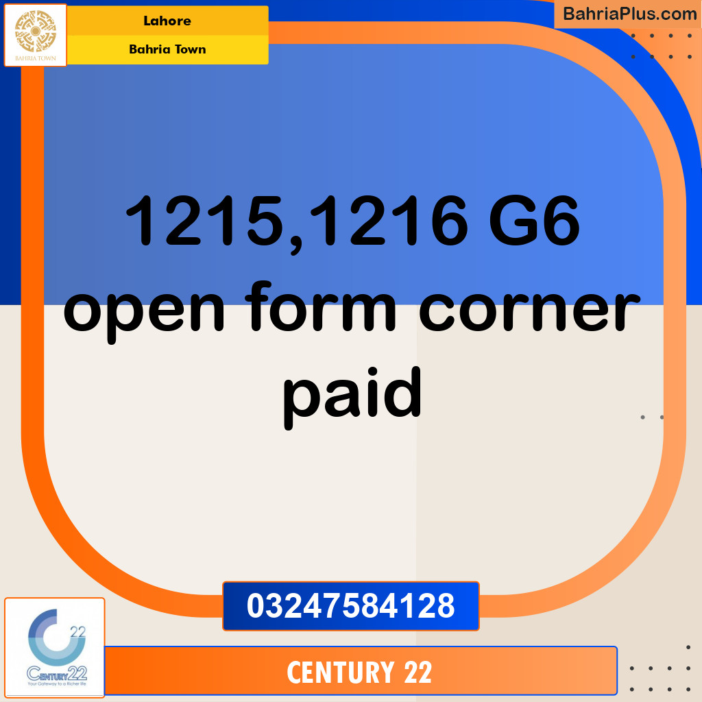 10 Marla Residential Plot for Sale in Bahria Town, Lahore - (BP-296599)