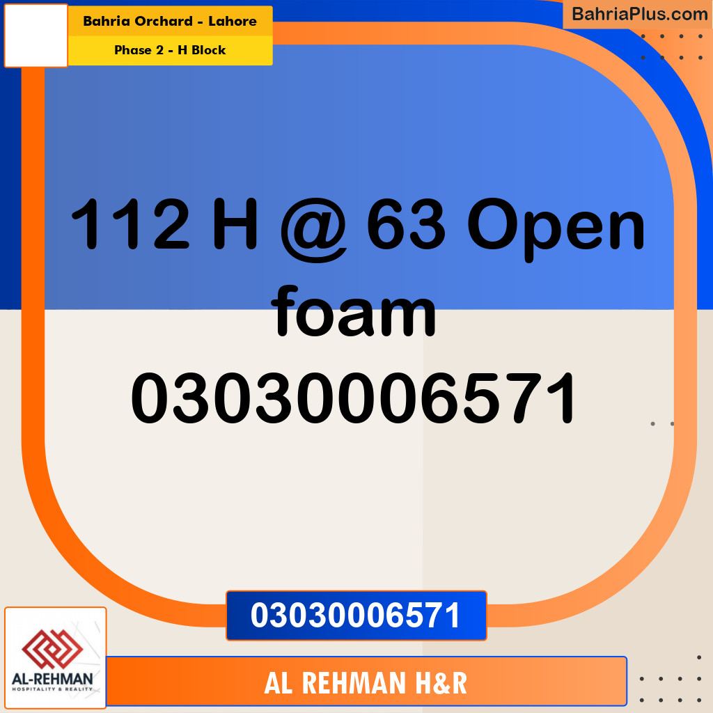 8 Marla Residential Plot for Sale in Phase 2 - H Block -  Bahria Orchard, Lahore - (BP-297229)