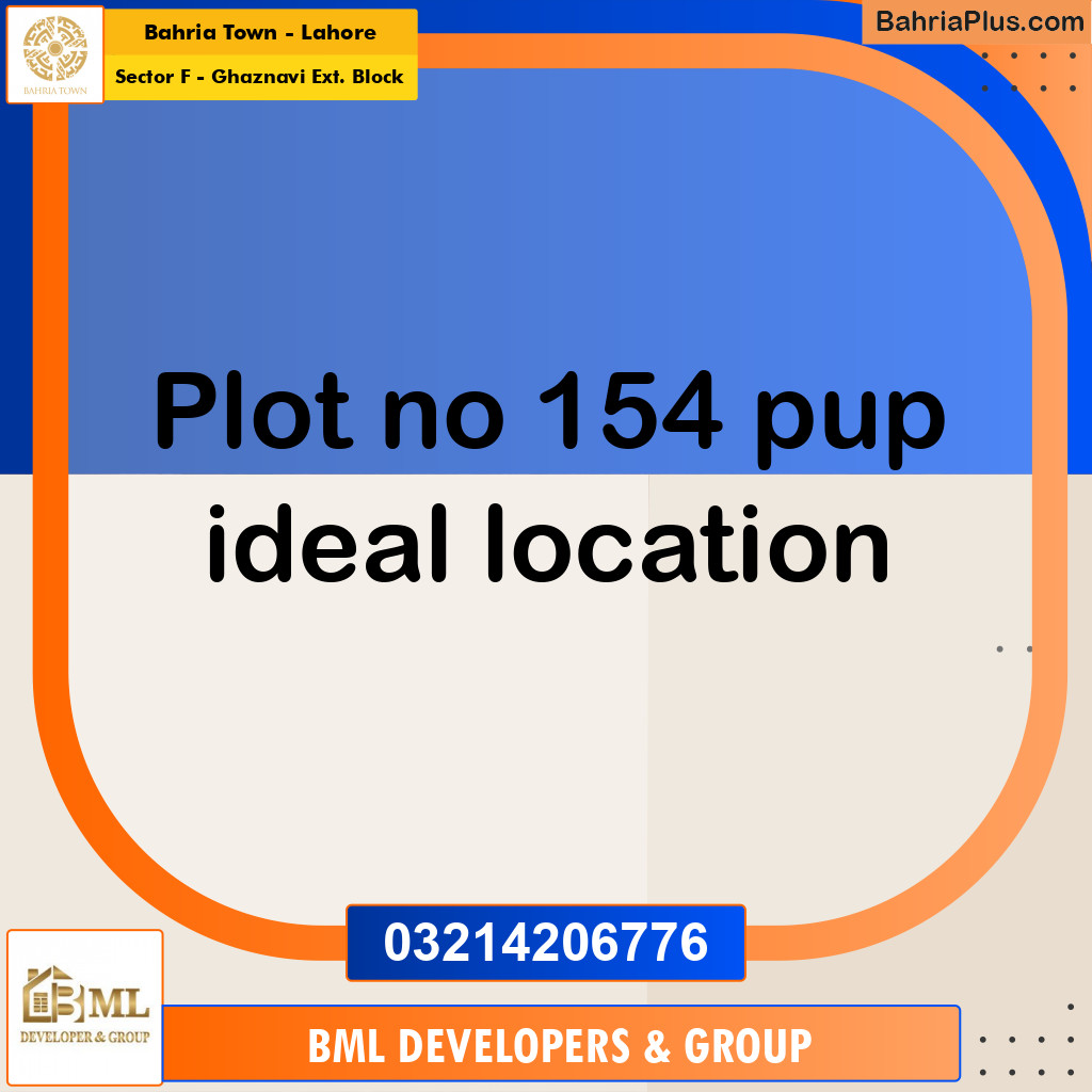 5 Marla Residential Plot for Sale in Sector F - Ghaznavi Ext. Block -  Bahria Town, Lahore - (BP-298021)