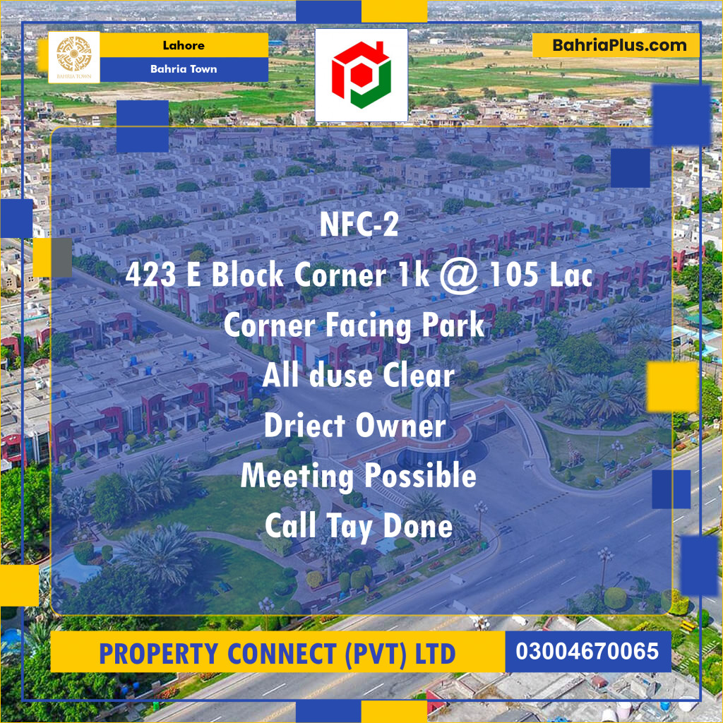 1 Kanal Residential Plot for Sale in Bahria Town, Lahore - (BP-298097)