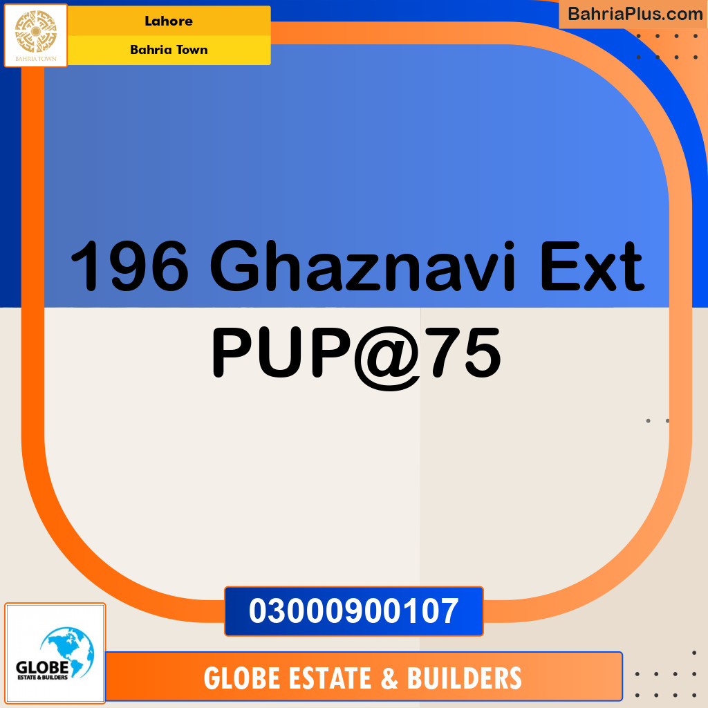 Residential Plot for Sale in Bahria Town, Lahore - (BP-298450)