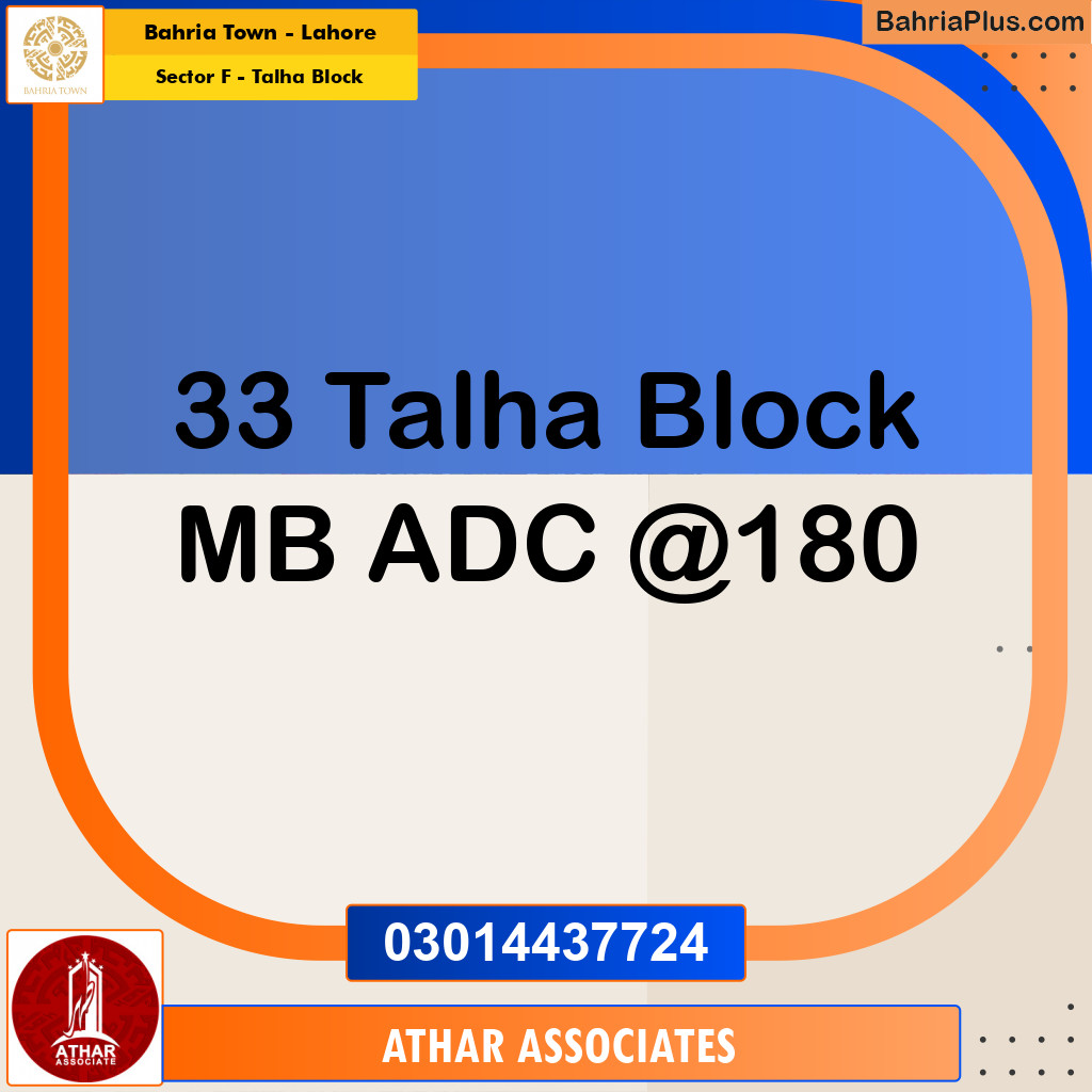 10 Marla Residential Plot for Sale in Sector F - Talha Block -  Bahria Town, Lahore - (BP-299505)