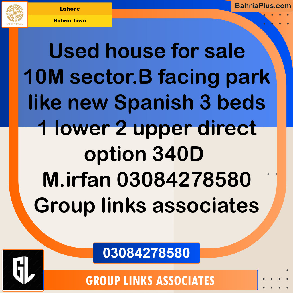 Residential House for Sale in Bahria Town, Lahore - (BP-299794)