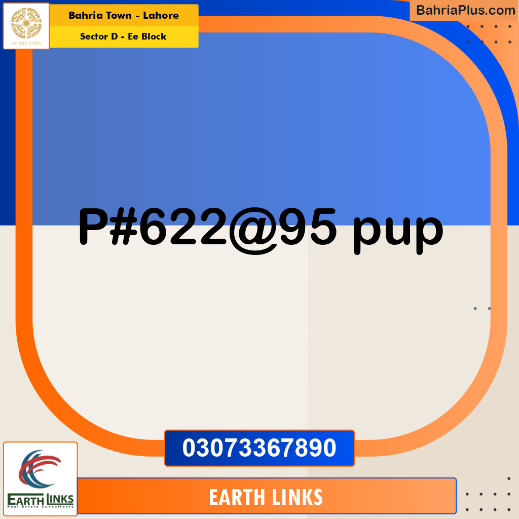 5 Marla Residential Plot for Sale in Sector D - EE Block -  Bahria Town, Lahore - (BP-299863)