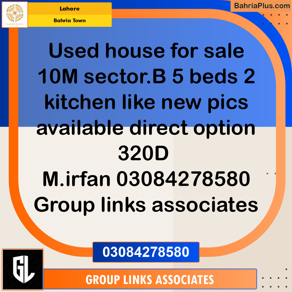Residential House for Sale in Bahria Town, Lahore - (BP-299916)