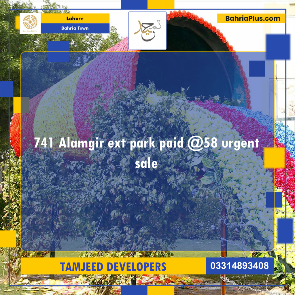 Residential Plot for Sale in Bahria Town, Lahore - (BP-302276)