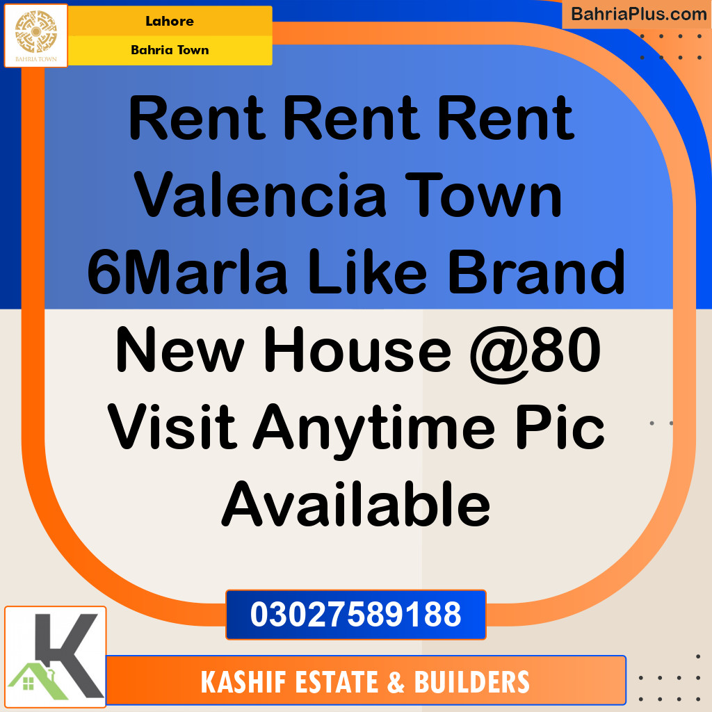 6 Marla Residential House for Rent in Bahria Town, Lahore - (BP-303036)