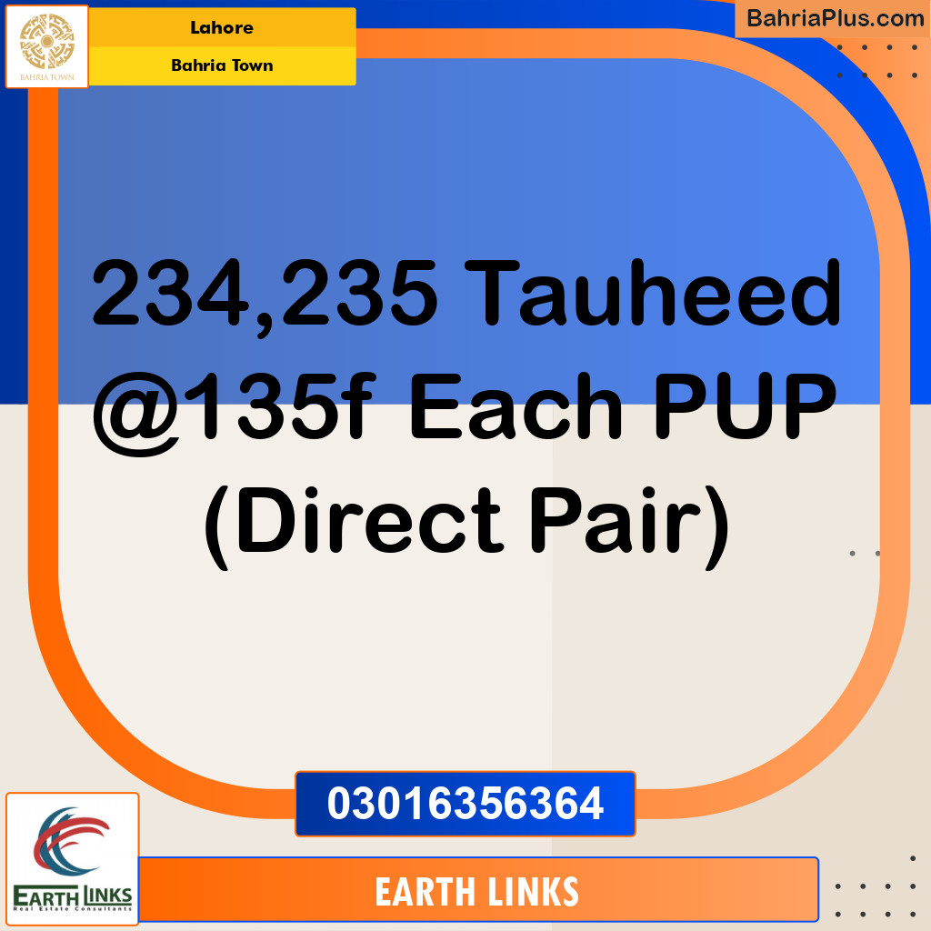 Residential Plot for Sale in Bahria Town, Lahore - (BP-305196)