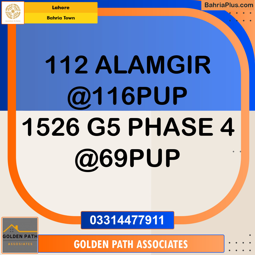 Residential Plot for Sale in Bahria Town, Lahore - (BP-305299)