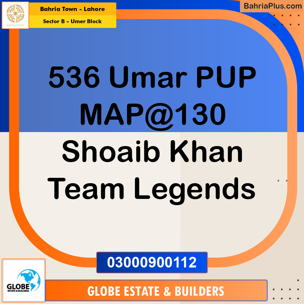 8 Marla Residential Plot for Sale in Sector B - Umer Block -  Bahria Town, Lahore - (BP-305497)