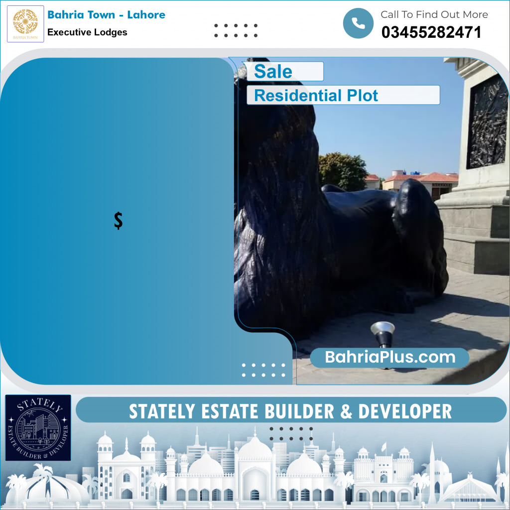 Residential Plot for Sale in Executive Lodges -  Bahria Town, Lahore - (BP-307060)