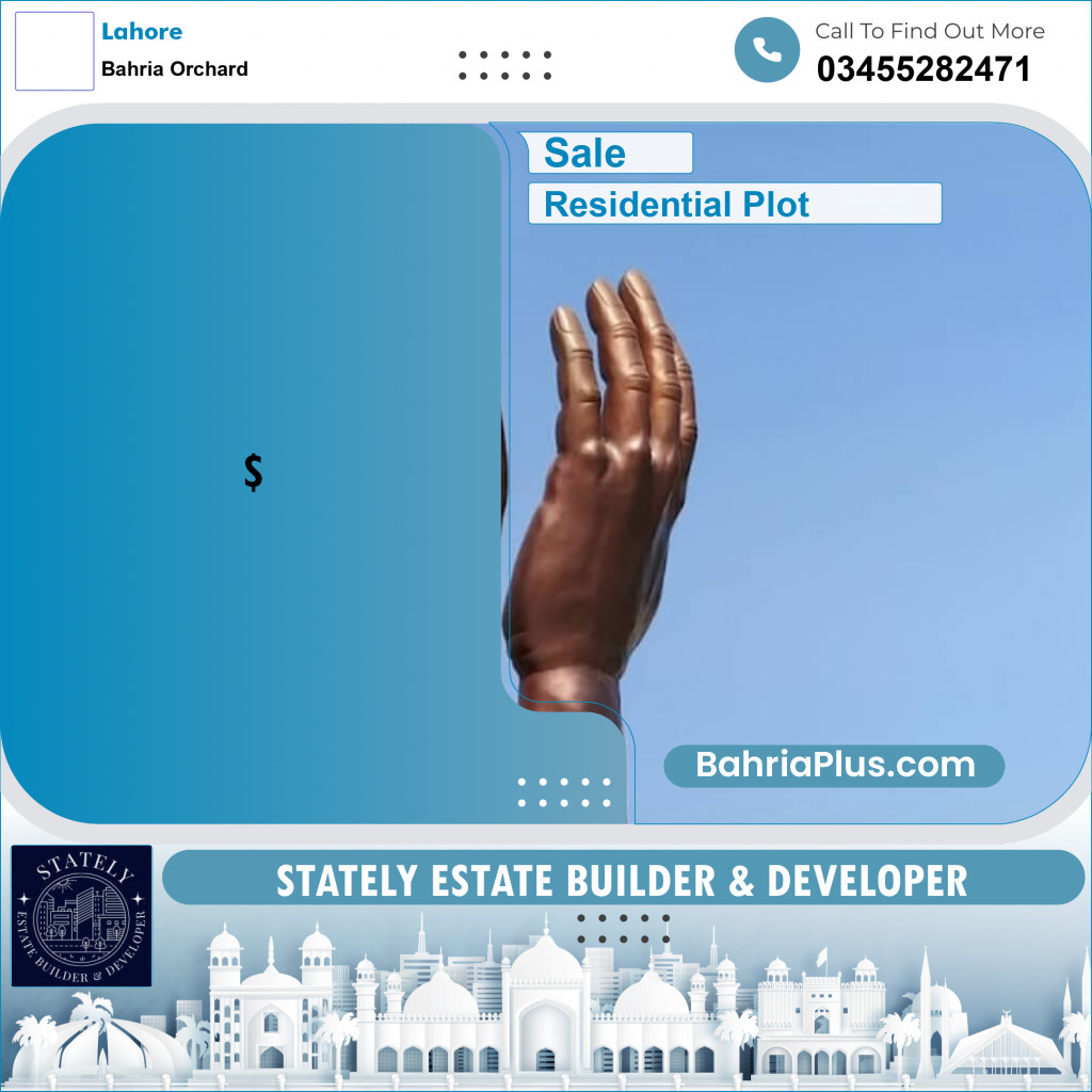 Residential Plot for Sale in Bahria Orchard, Lahore - (BP-307092)