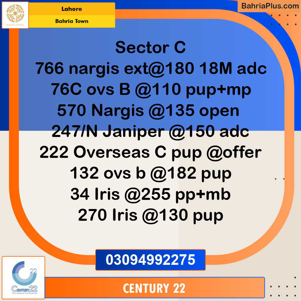 10 Marla Residential Plot for Sale in Bahria Town, Lahore - (BP-307214)