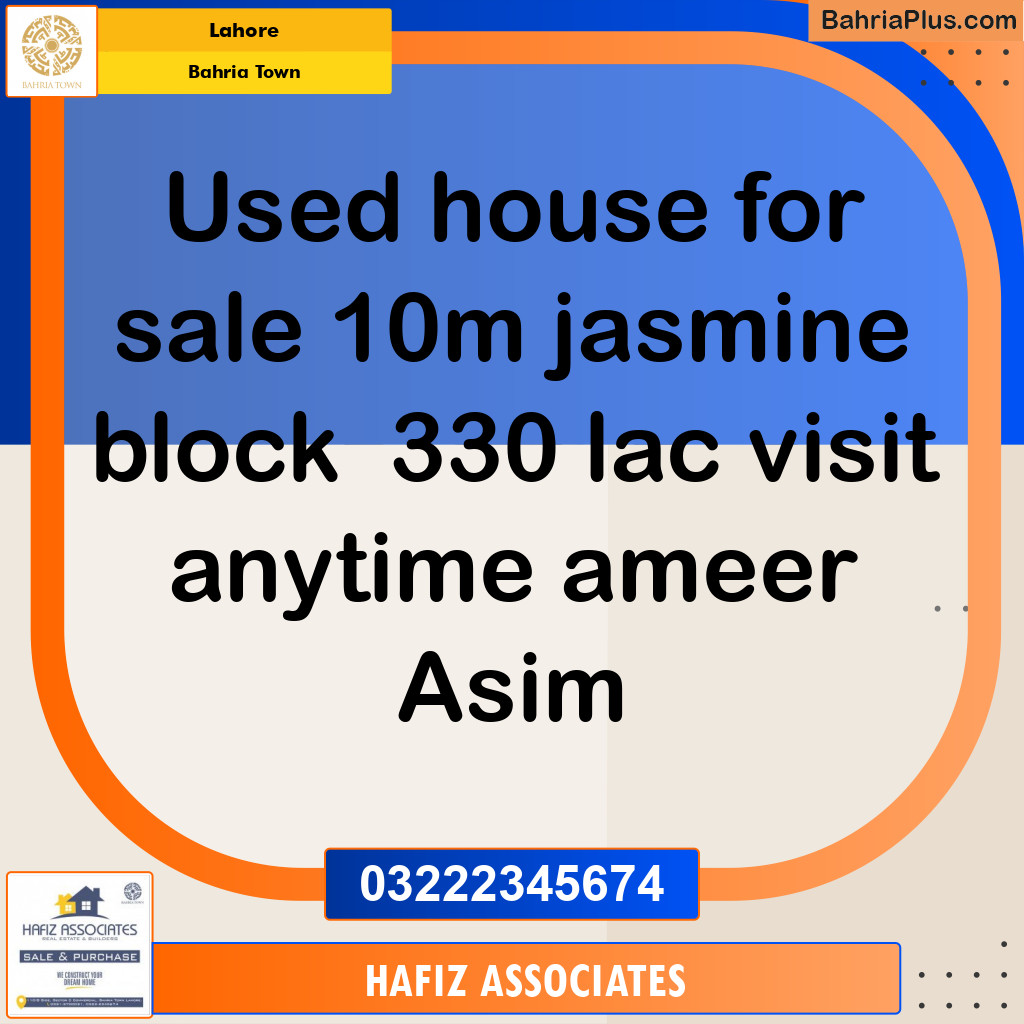 Residential Plot for Sale in Bahria Town, Lahore - (BP-307446)