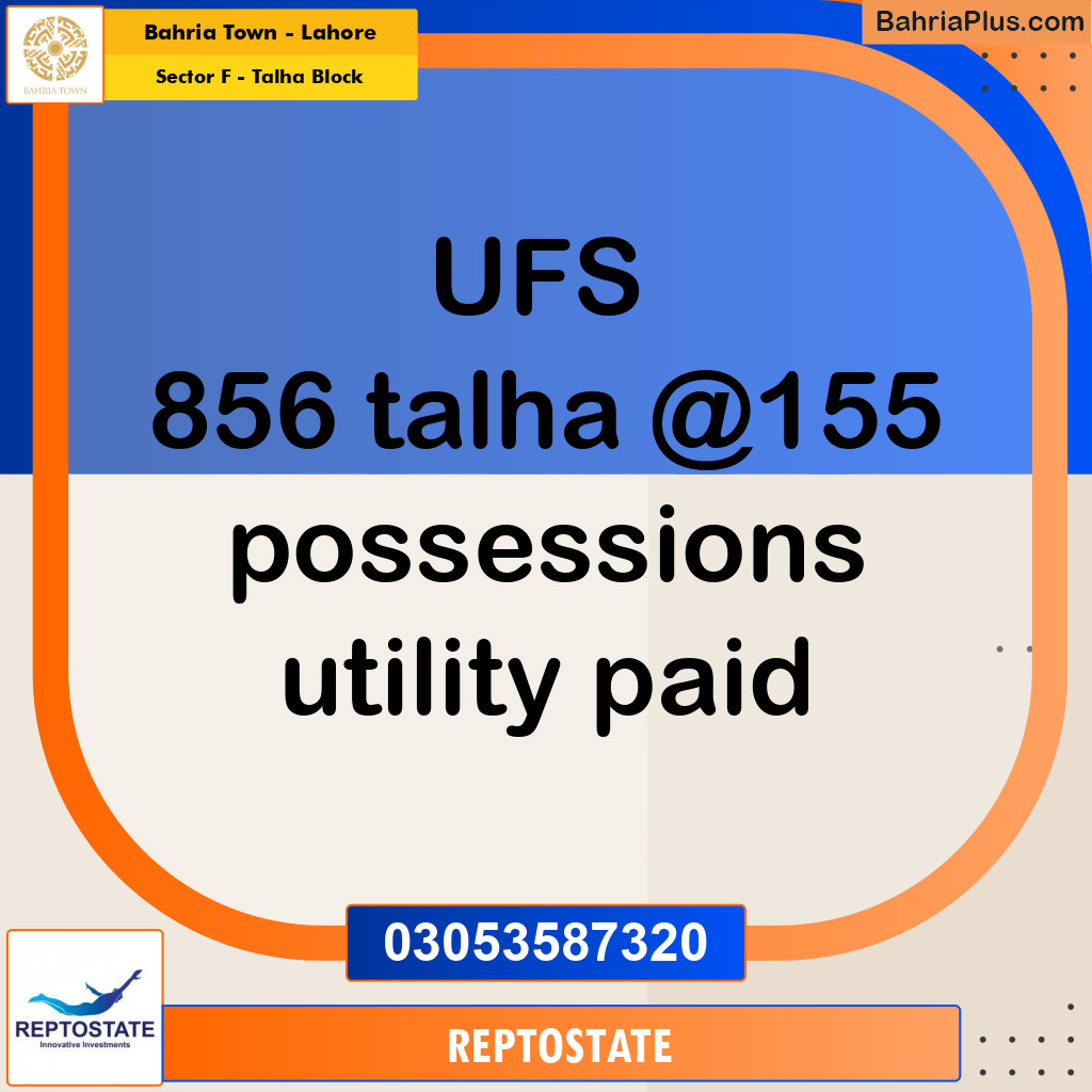 10 Marla Residential Plot for Sale in Sector F - Talha Block -  Bahria Town, Lahore - (BP-307508)