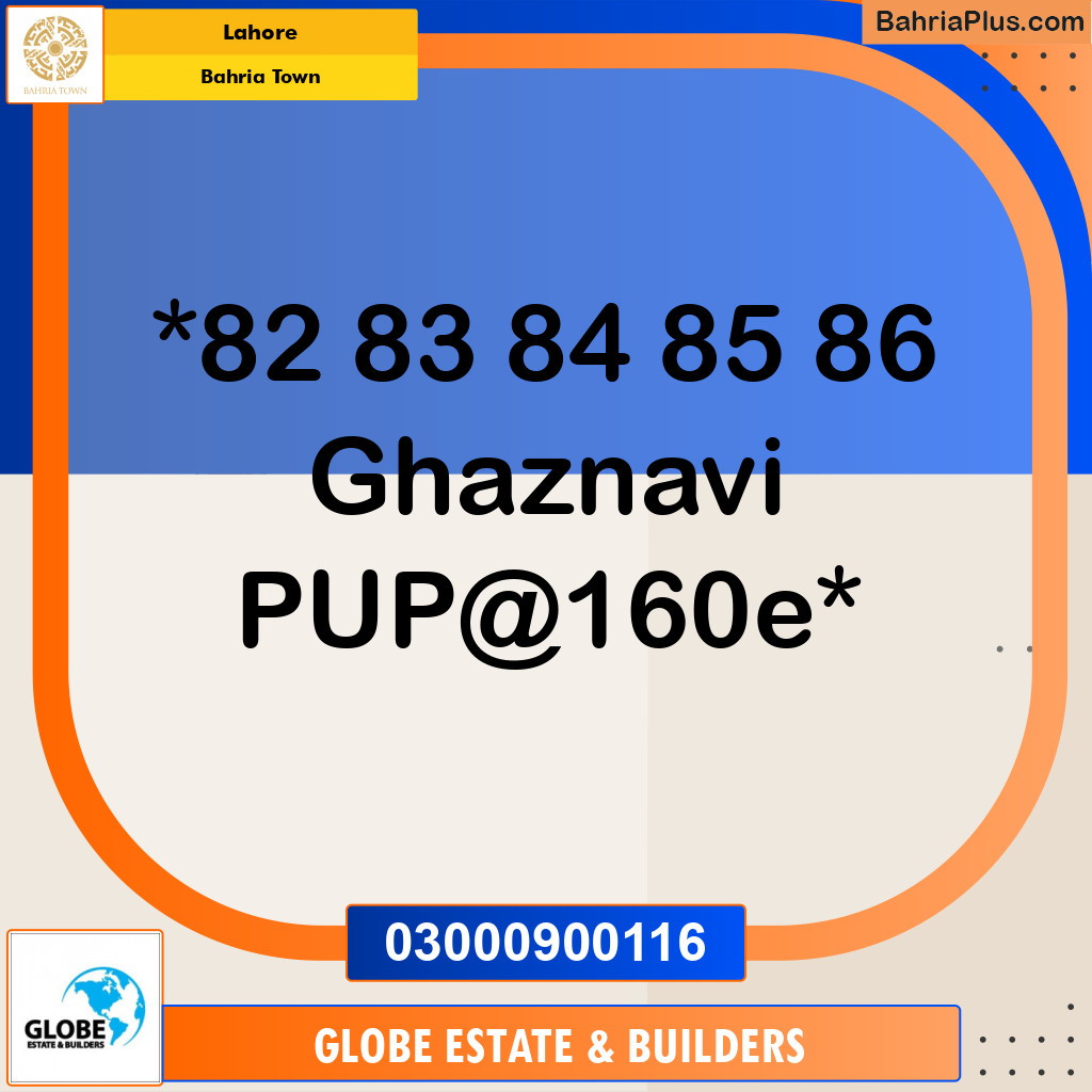 Residential Plot for Sale in Bahria Town, Lahore - (BP-307544)