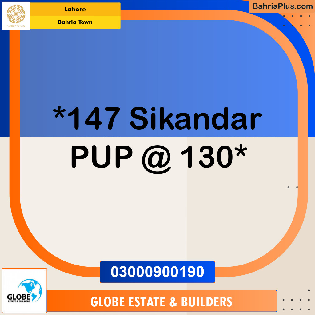 Residential Plot for Sale in Bahria Town, Lahore - (BP-309684)