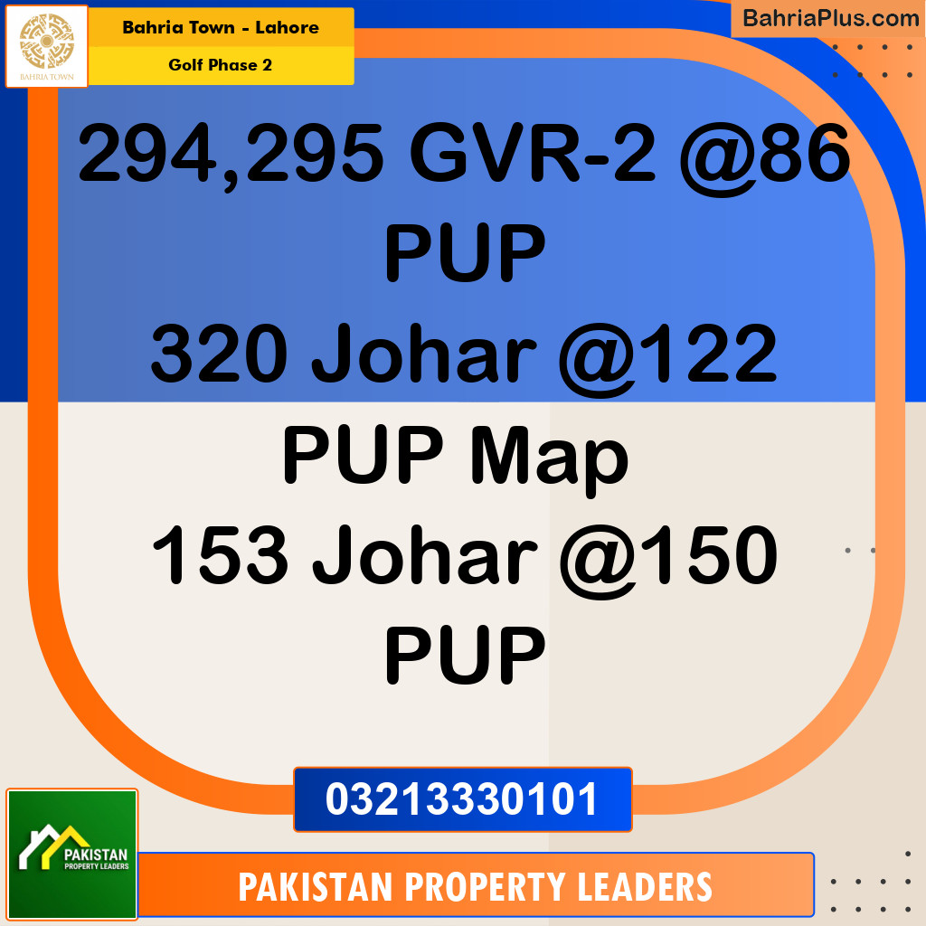 10 Marla Residential Plot for Sale in Golf Phase 2 -  Bahria Town, Lahore - (BP-310233)