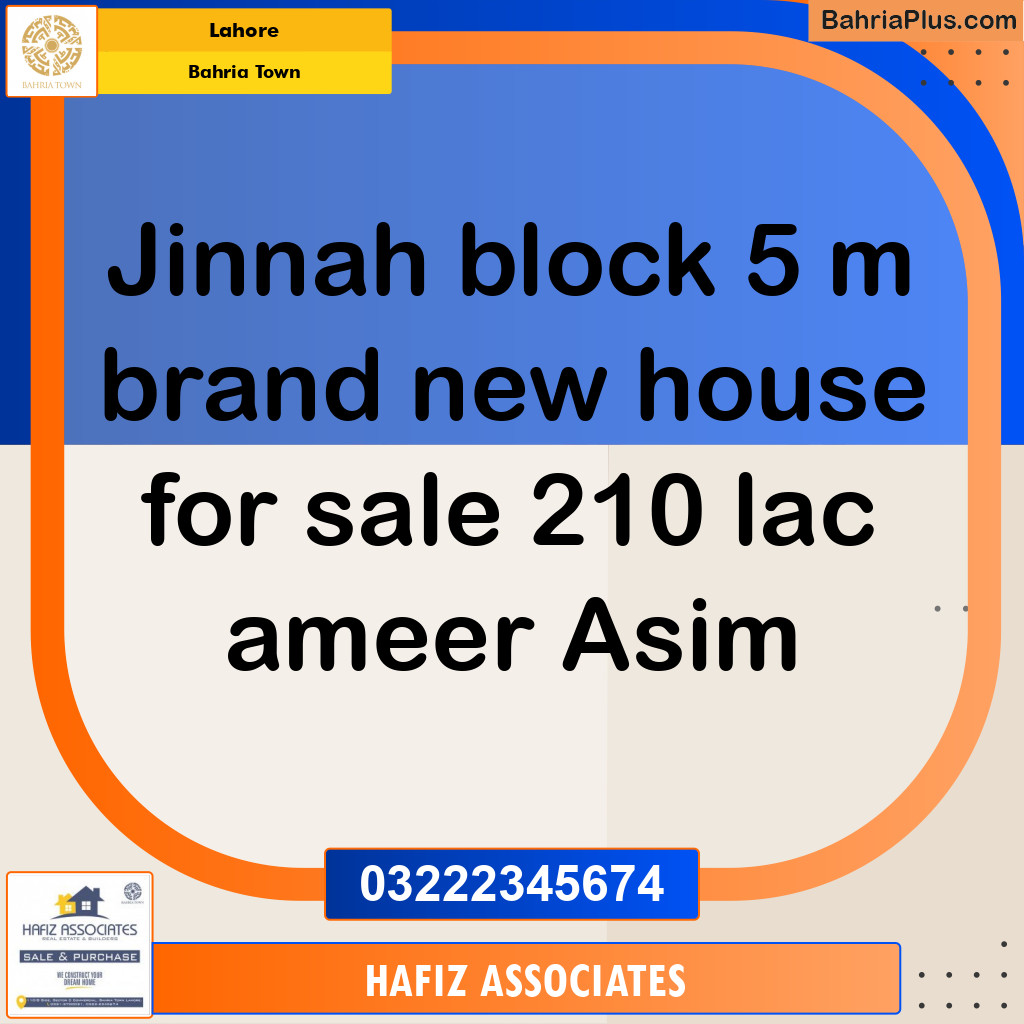 Residential Plot for Sale in Bahria Town, Lahore - (BP-310290)