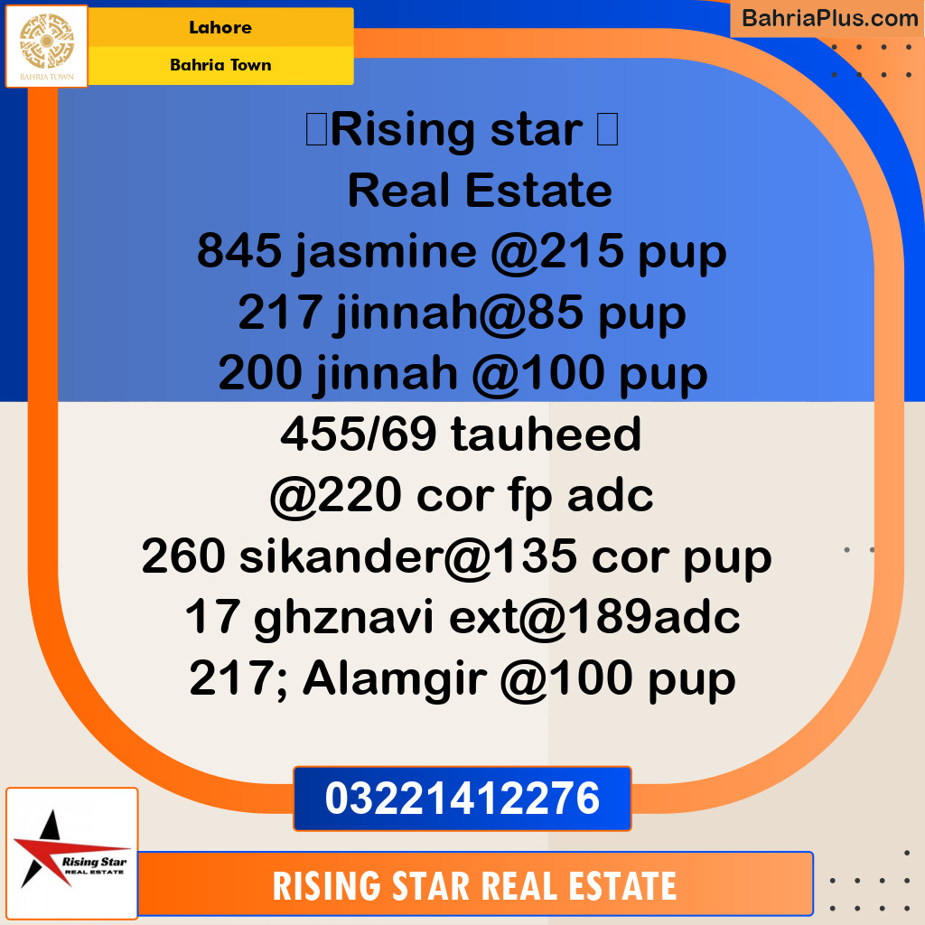 Residential Plot for Sale in Bahria Town, Lahore - (BP-310407)