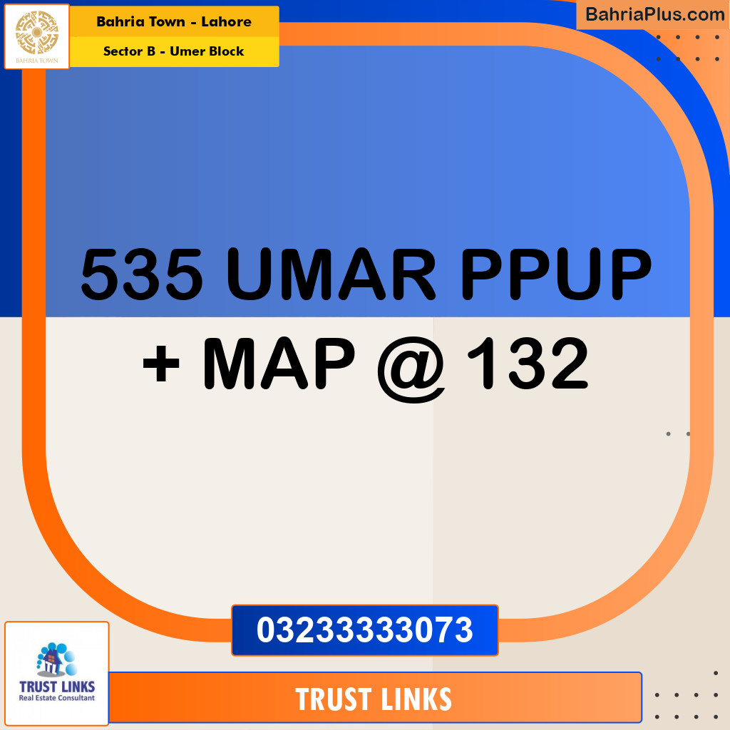 8 Marla Residential Plot for Sale in Sector B - Umer Block -  Bahria Town, Lahore - (BP-311046)