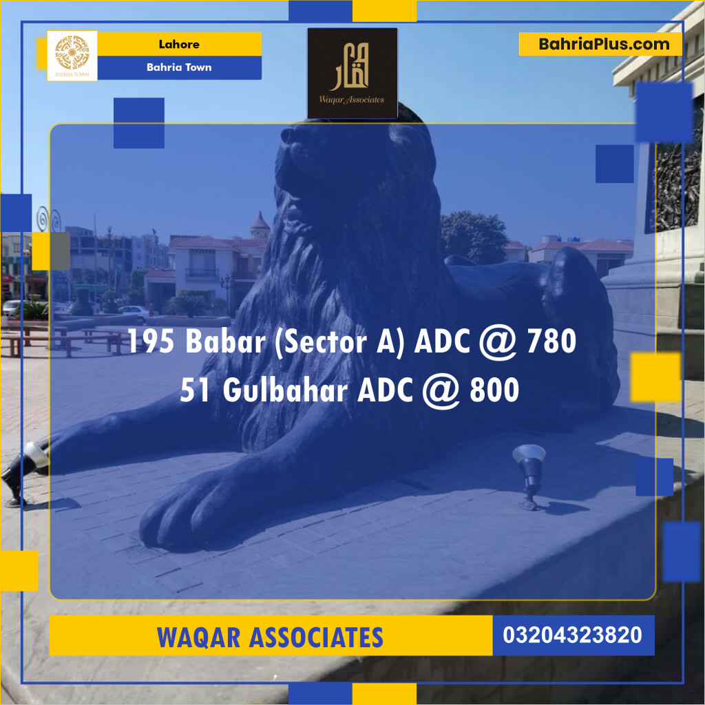 2 Kanal Residential Plot for Sale in Bahria Town, Lahore - (BP-312528)