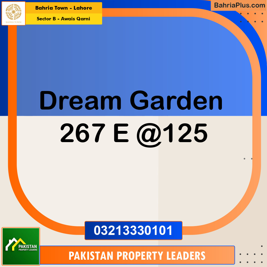 7 Marla Residential Plot for Sale in Sector B - Awais Qarni -  Bahria Town, Lahore - (BP-312720)