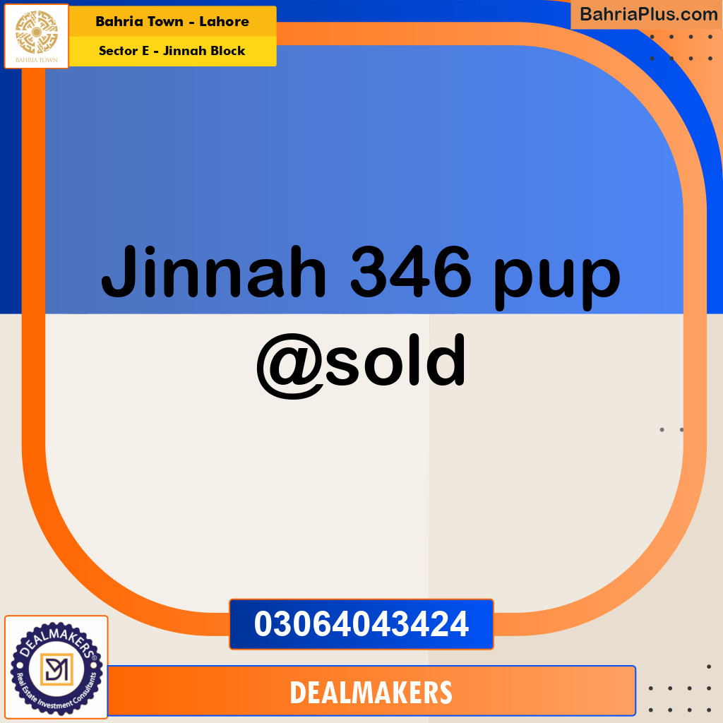 5 Marla Residential Plot for Sale in Sector E - Jinnah Block -  Bahria Town, Lahore - (BP-313525)