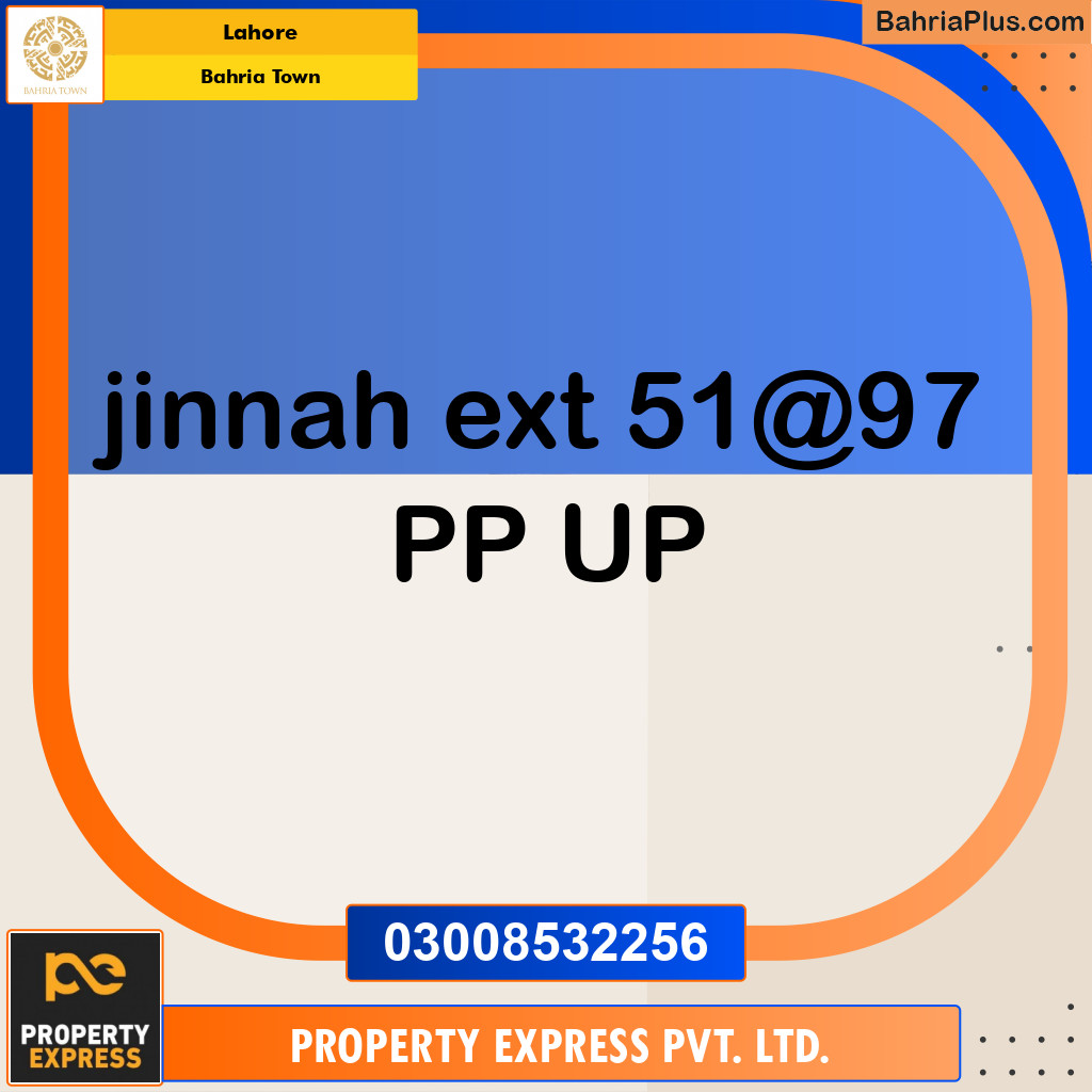 Residential Plot for Sale in Bahria Town, Lahore - (BP-314618)