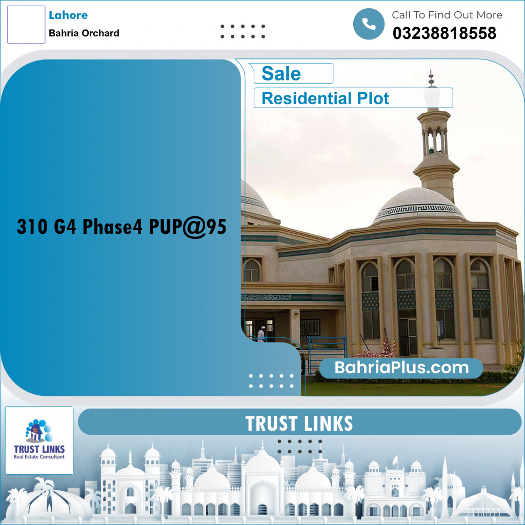 Residential Plot for Sale in Bahria Orchard, Lahore - (BP-316287)