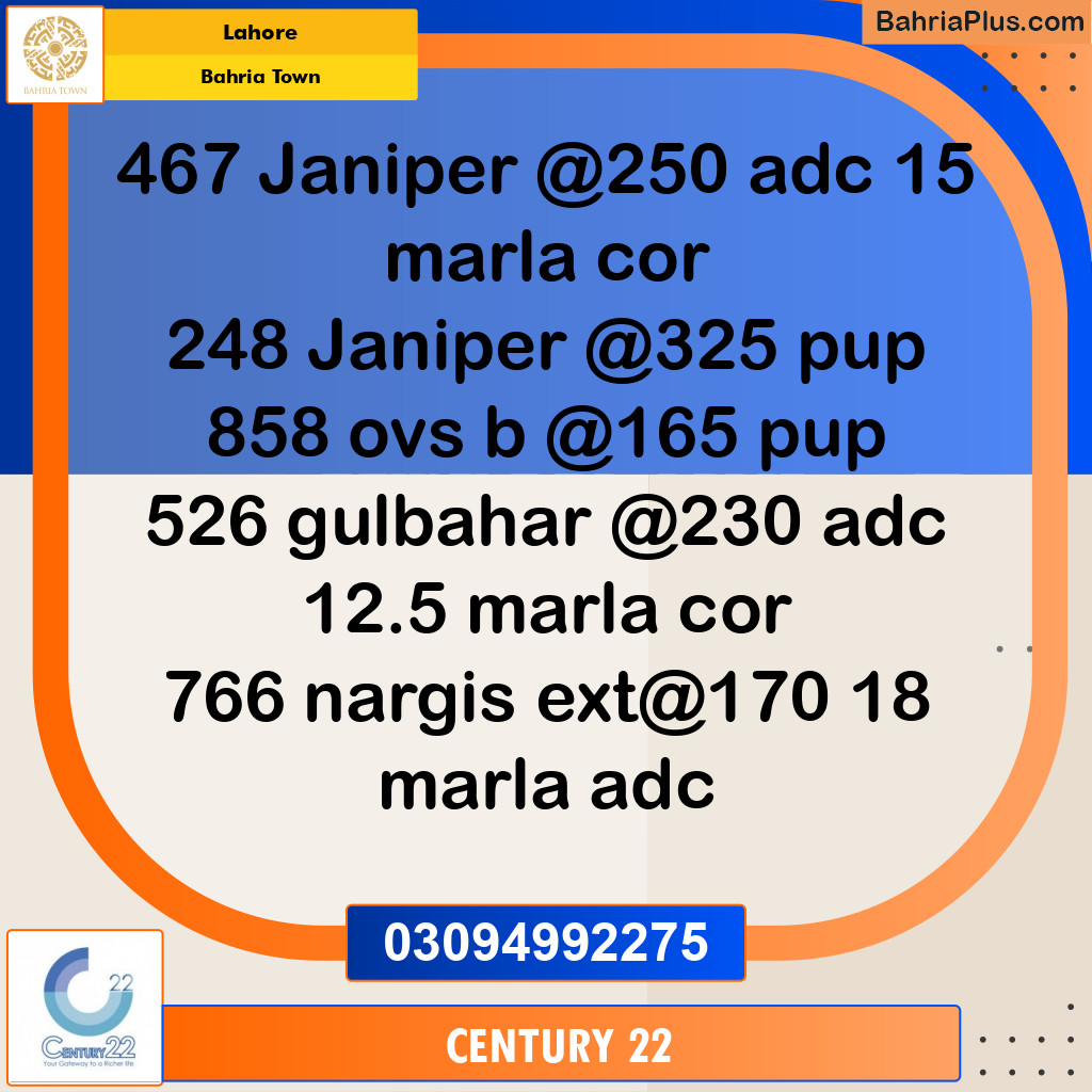 10 Marla Residential Plot for Sale in Bahria Town, Lahore - (BP-316952)