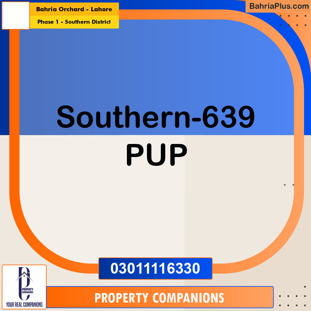 8 Marla Residential Plot for Sale in Phase 1 - Southern District -  Bahria Orchard, Lahore - (BP-316990)
