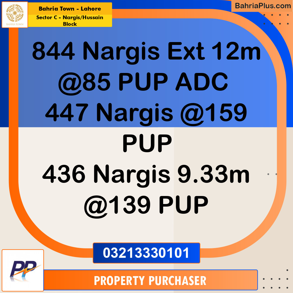 10 Marla Residential Plot for Sale in Sector C - Nargis/Hussain Block -  Bahria Town, Lahore - (BP-317873)