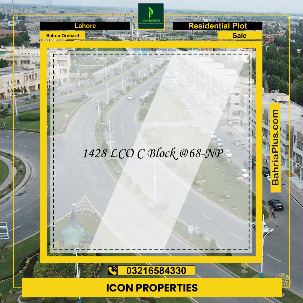 Residential Plot for Sale in Bahria Orchard, Lahore - (BP-318631)