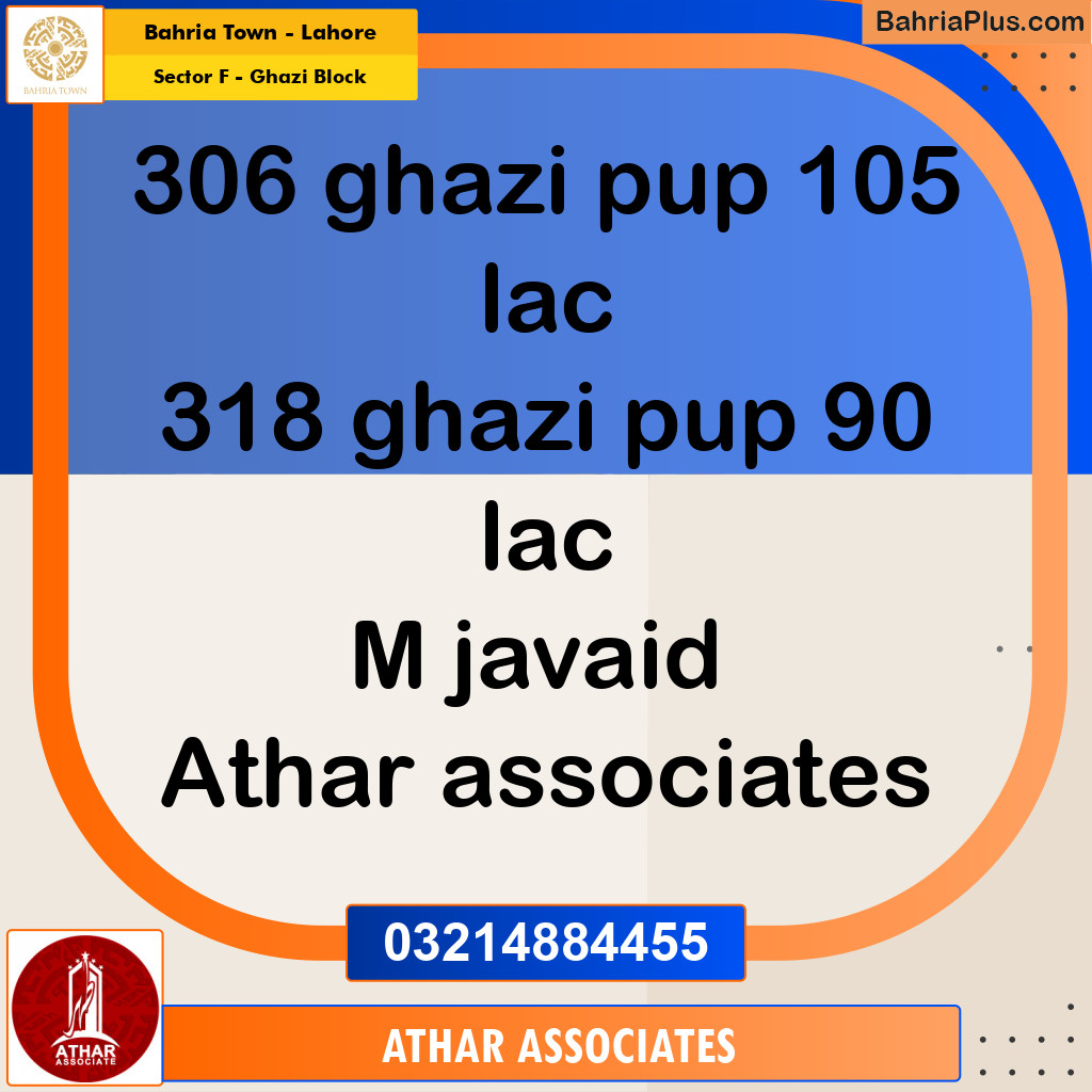10 Marla Residential Plot for Sale in Sector F - Ghazi Block -  Bahria Town, Lahore - (BP-319257)