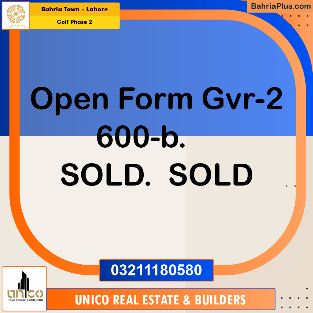 10 Marla Residential Plot for Sale in Golf Phase 2 -  Bahria Town, Lahore - (BP-329058)