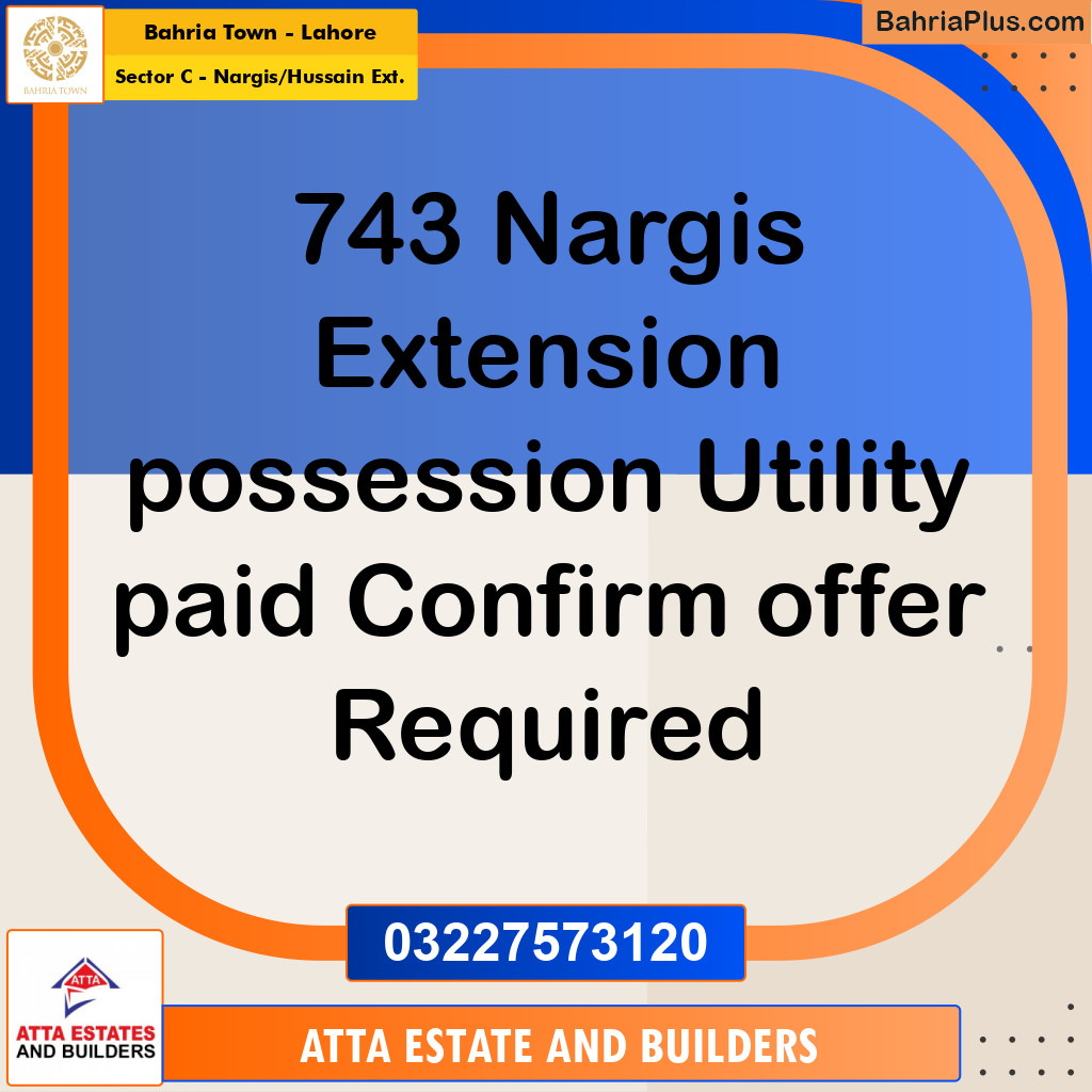 10 Marla Residential Plot for Sale in Sector C - Nargis/Hussain Ext. -  Bahria Town, Lahore - (BP-329286)